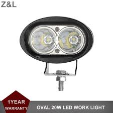 20w Oval Led Work Light Offroad Car Auto Truck Atv Motorcycle Trailer Bicycle 4x4 Fog Lamp Driving Headlight 12v 24v Styling Indicator Work Light Work