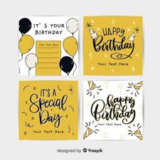 Golden birthday cards are hard to come by, and gorgeous golden cards are even harder to find. Golden Birthday Card Images Free Vectors Stock Photos Psd