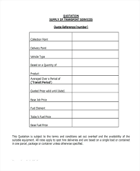 Quotation Template Export Worksheet Templates For Word Newsletters