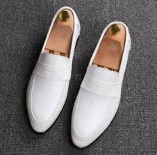 And finally, a simple white pocket square is fine, of course, but why do that when you could really splash out with. White Wedding Mens Leather Dress Shoes Pointy Toe Slip On Formal British Casual Ebay