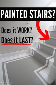 Painted Stair Treads Pros Cons