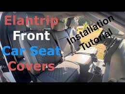 Elantrip 2pc Front Car Seat Covers