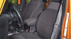 Neoprene Front Seat Covers Black 11