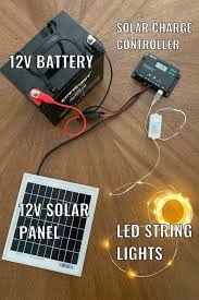 Diy Solar String Lights 5 Steps W