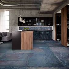 metallic floor tiles
