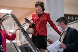 Susan Collins nudged from top spot on ...