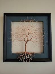 Copper Wire Tree Made To Order Wire