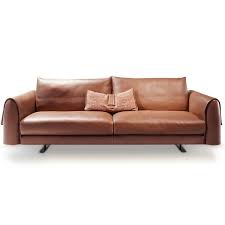 the karl modern leather sofa san