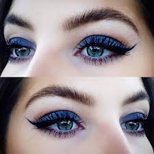 makeup for blue eyes