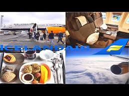 Icelandair Business Class Boeing 757 Youtube