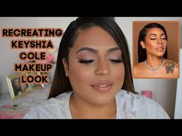 recreating keyshia cole makeup