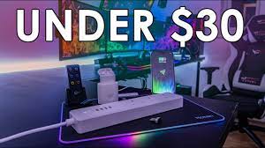 Below are some gaming room ideas to help you put together all the necessary gaming components (plus accessories) to create your optimal gaming setup, whether you're playing on a pc or a video game console. Cool Gaming Setup Tech Under 30 Youtube