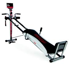 Total Gym 1400 Total Home Gym With Workout Dvd Full Body Workout Machine With 60 Exercises Walmart Com
