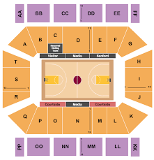 Pete Hanna Center Tickets Box Office Seating Chart