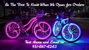 Neon Lights Bicycle Adventure Touring Bikes