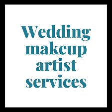 wedding makeup artist and hair services