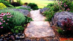 artificial stone garden steps