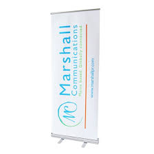 econoroll 31 wide retracting banner stand