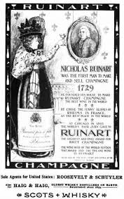 Пару постеров старой рекламы алкоголя. Шампанское Ruinart История,Алкоголь,Вино,Реклама