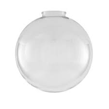 Clear Globe Glass Lamp Shade 35cm