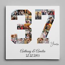 37th wedding anniversary gifts 365canvas