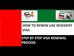 visa renewal process in uae uae visa