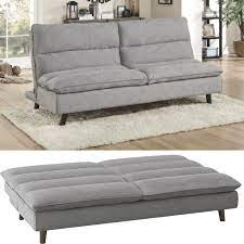clack lounger sofa bed in grey by