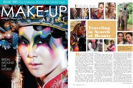 makeup artist magazine around the