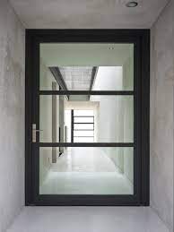 Modern Glass Front Doors Contemporary