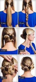 You don't need super long lengths to achieve romantic and textured braided updos. Braids Twists And Buns 20 Easy Diy Wedding Hairstyles Offbeat Bride