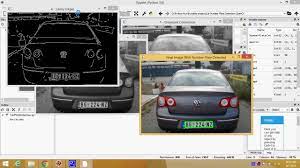 car number plate detection opencv in
