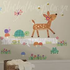 Woodland Forest Oh Deer Wall Decal