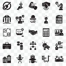 Set Of 25 Transparent Icons Such As Meeting Logistics Mortarboard
