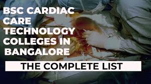 bsc cardiac care technology colleges in