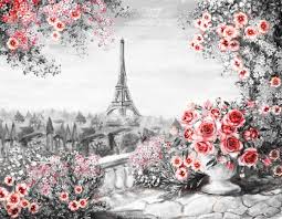 You can download them free of charge to a pc or a mobile phone very. Romantic Paris Eiffel Tower Wallpaper Wall Mural