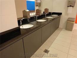 quartz stone commercial bathroom vanity