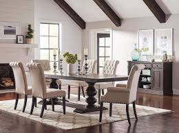 This set includes a table and six side chairs. Phelps Dining Room Set W Weber Chairs By Coaster Furniture 1 Review S Furniturepick
