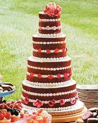 Red Velvet Wedding Cake gambar png