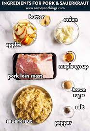 pork roast and sauer recipe