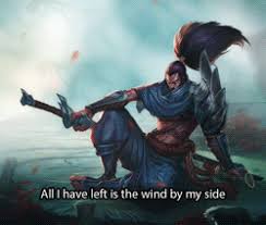 Taking into account yasuo's 345 base movement speed and assuming he's constantly moving, it will take 17.1 / 15.22 / 13.33 (based on level) seconds to generate 100 flow stacks. Yasuo Wiki League Of Legends Official Amino