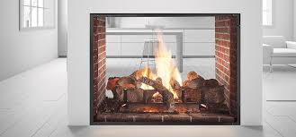Gas Fireplace Escape See Through