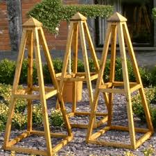 The Mini Wooden Garden Obelisk The