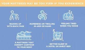 5 signs your mattress is too firm