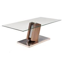 Clear Tempered Glass Coffee Table