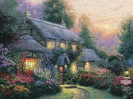 Cottage Painting Framed Paintings