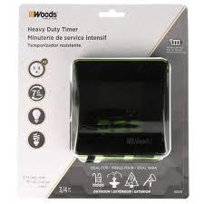 woods 15 amp 7 day outdoor plug in
