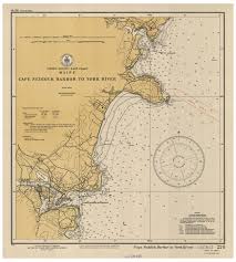 Historical Nautical Charts Of Maine Portsmouth Nh To Portland
