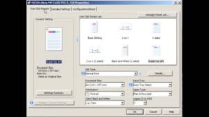 The one problem that we are having is trying to default the 'basic settings' preset to black and white instead of its current urge to use colour. Training Print Staple Documents On Ricoh Printer Ricoh Wiki Youtube