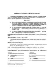 independent contractor agreements