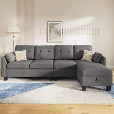 honbay reversible sectional sofa for